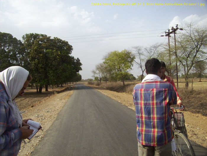 District-Satna, Package No-MP 3418, Road Name-Satna-Rewa Rd satari 1